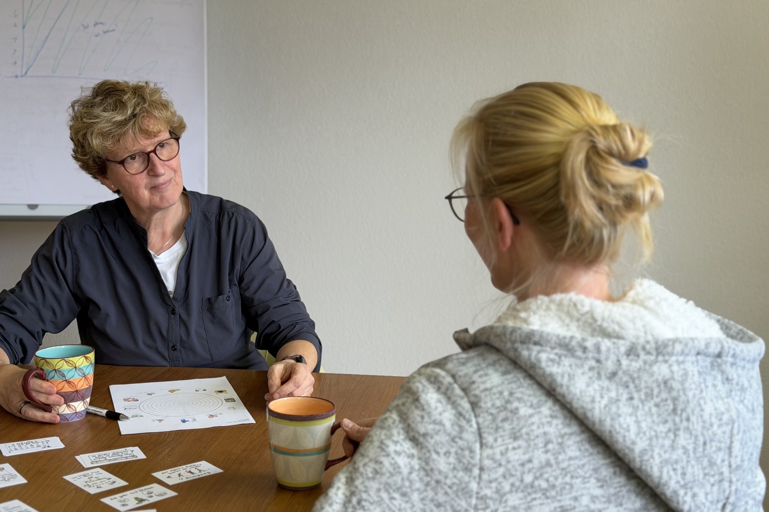 Eine Einzelcoachingsituation.